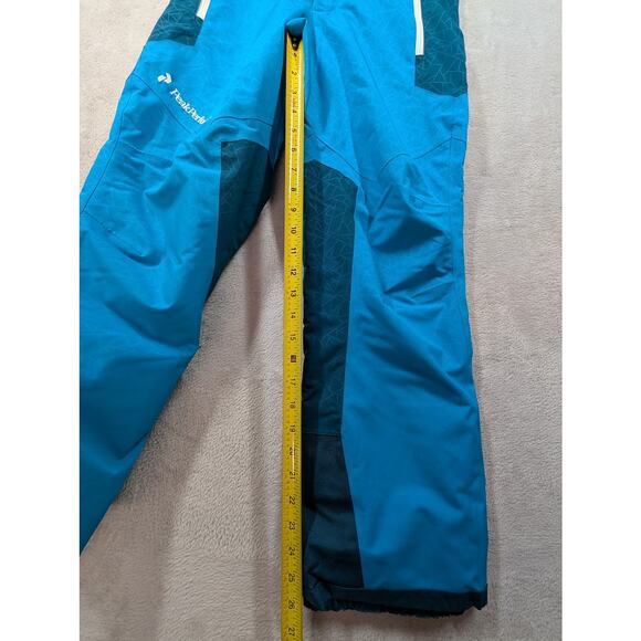 Peak Performance Snow Pants Ski Snowboard Size Junior Size 150 Blue Pink - Picture 5 of 9